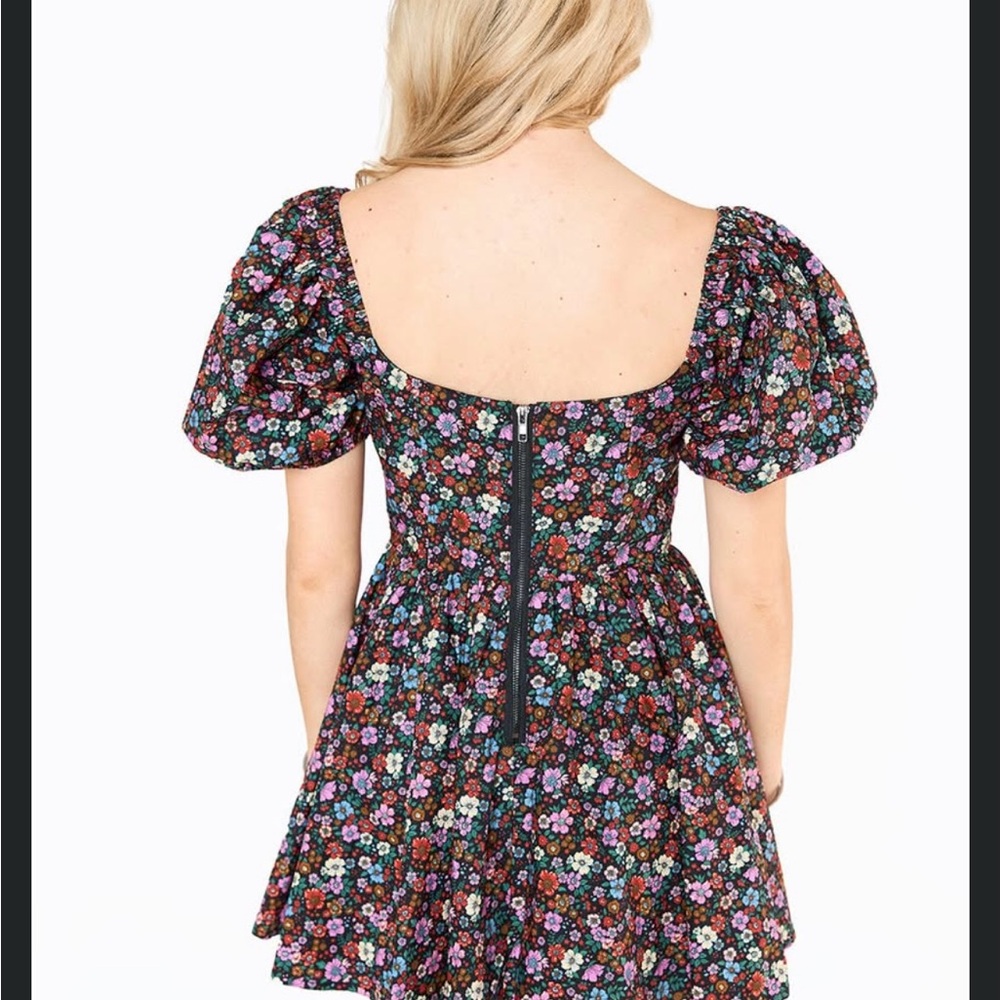 Buddy Love Colorful Floral Mini Dress - Picture 3 of 6